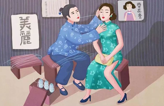 早期的脫毛方式，原來(lái)古人都是這樣脫毛的